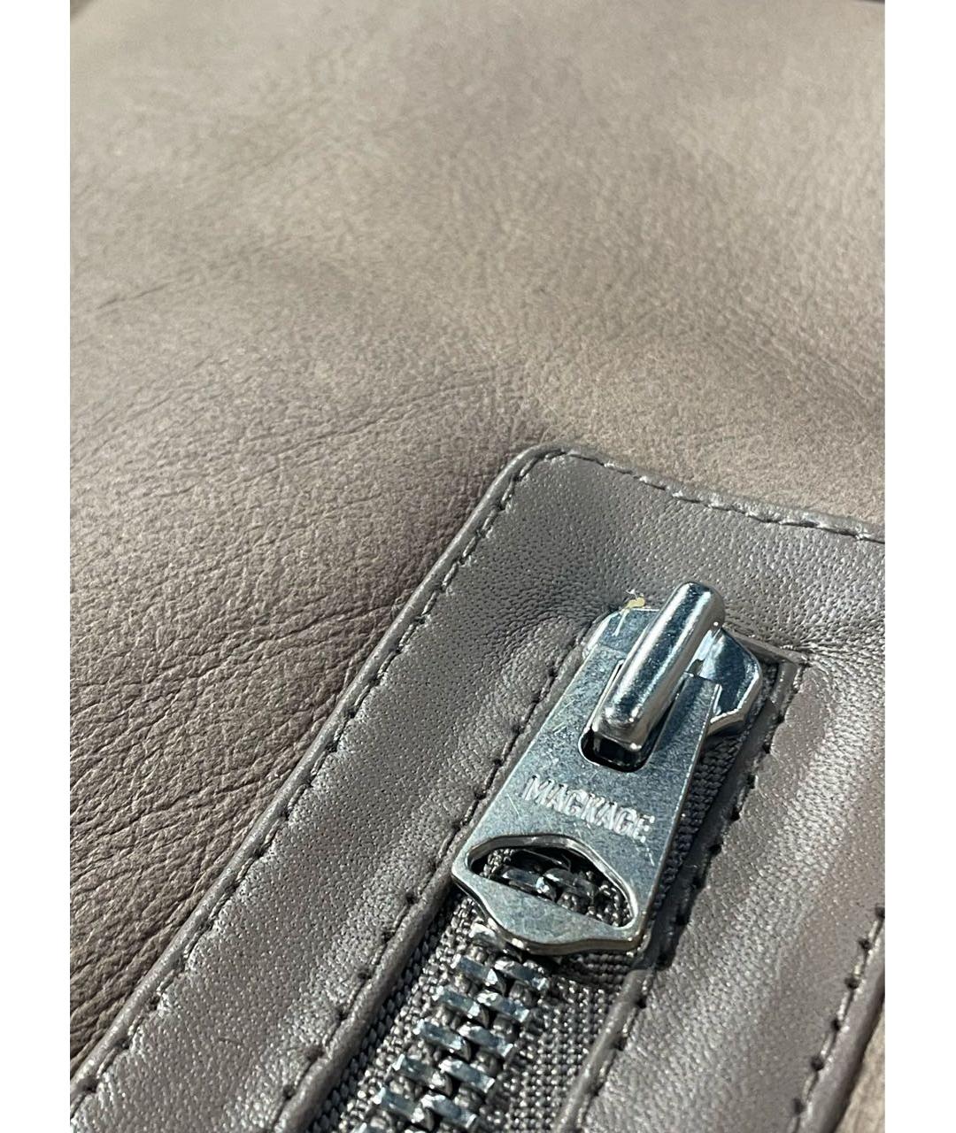 Mackage Бежевая меховая дубленка/шуба, фото 6