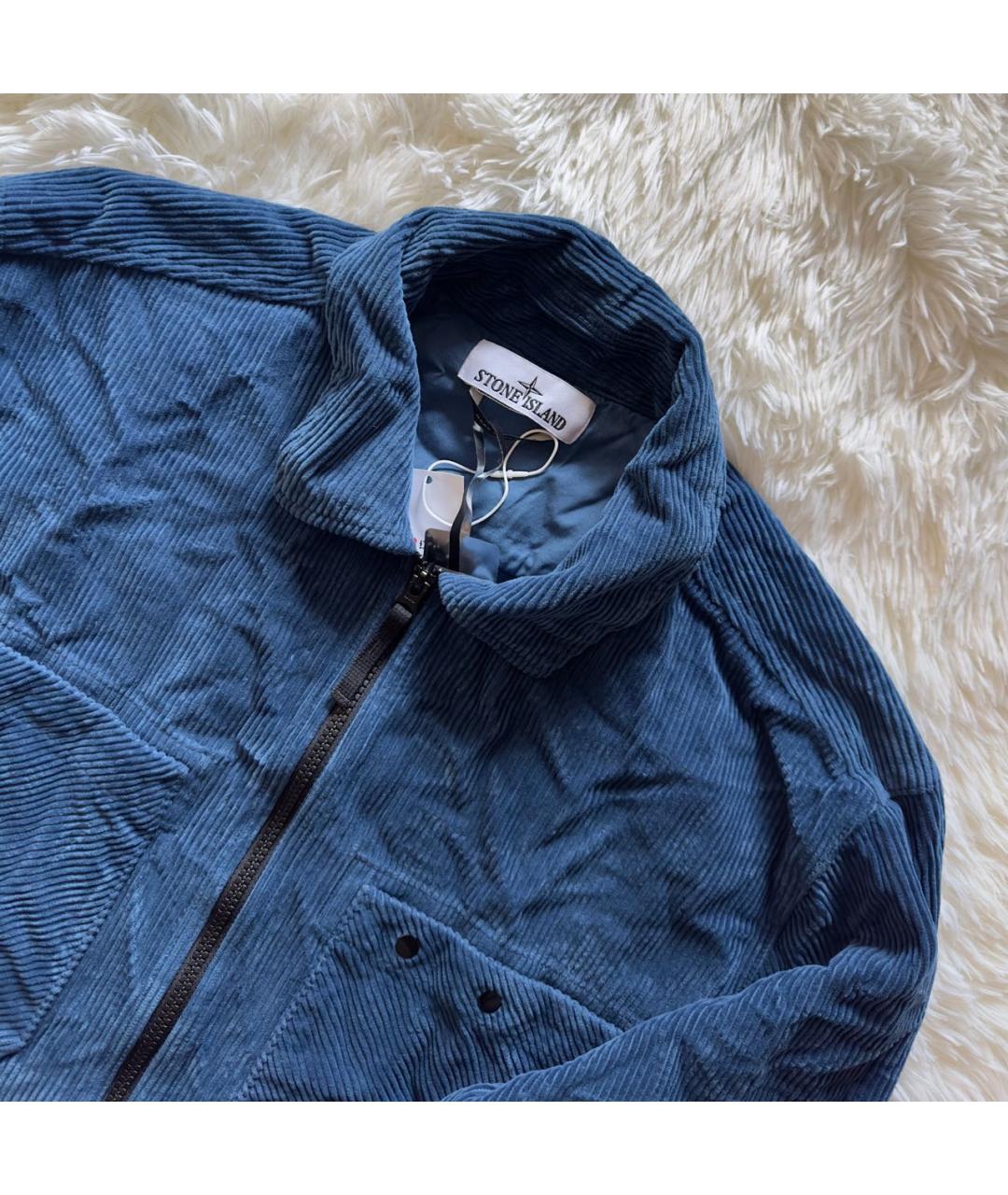 STONE ISLAND Синяя куртка, фото 3