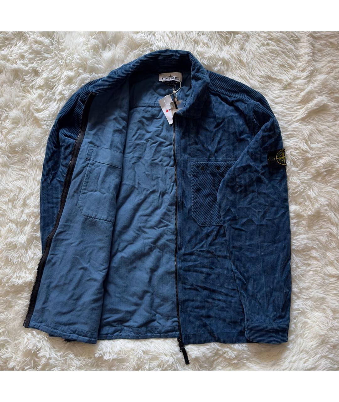 STONE ISLAND Синяя куртка, фото 2