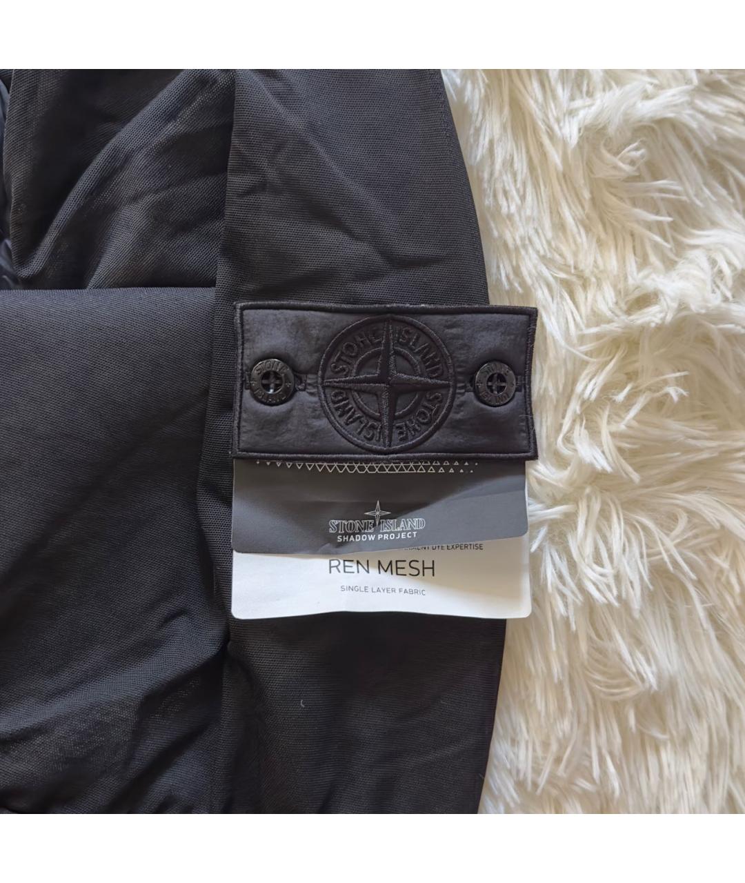 STONE ISLAND SHADOW PROJECT Черная полиамидовая куртка, фото 4
