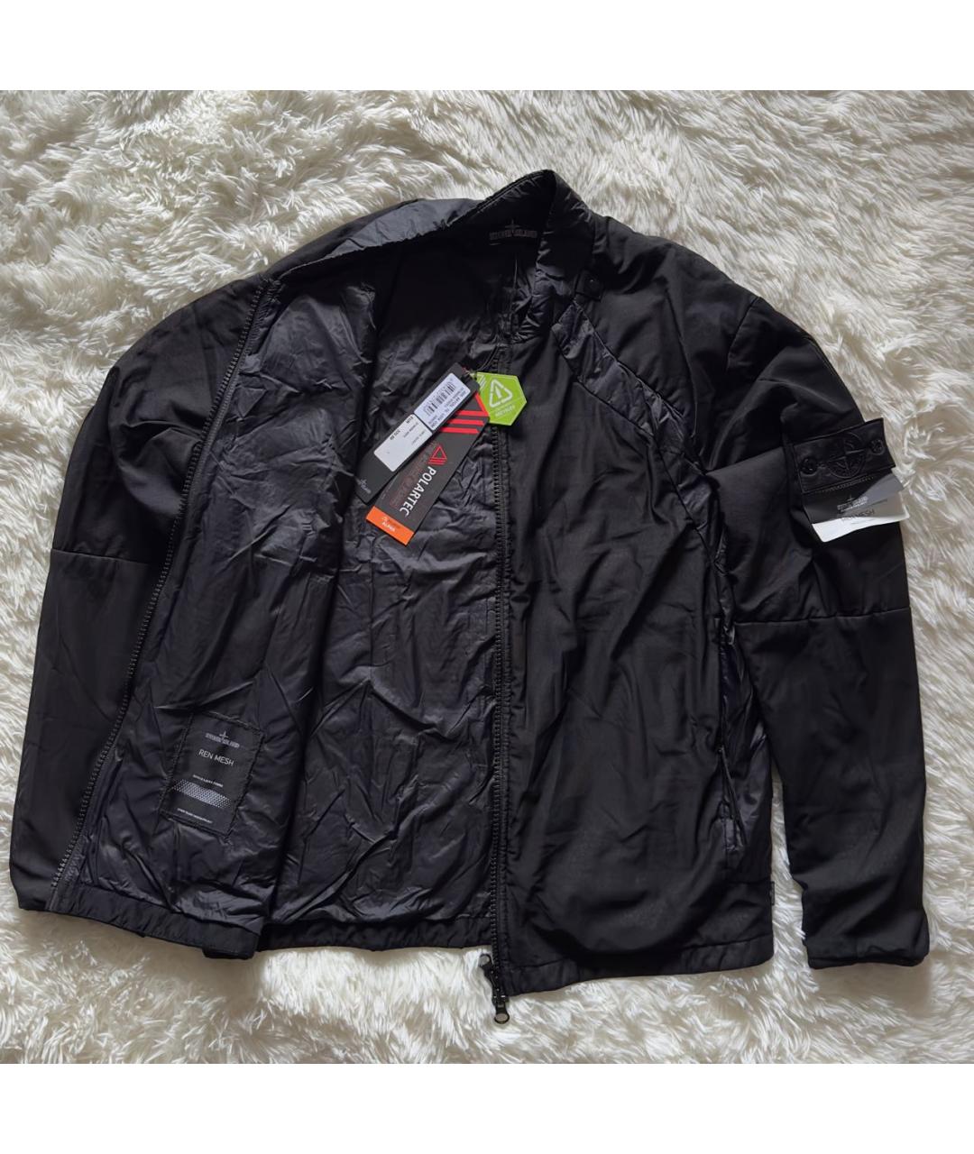 STONE ISLAND SHADOW PROJECT Черная полиамидовая куртка, фото 2