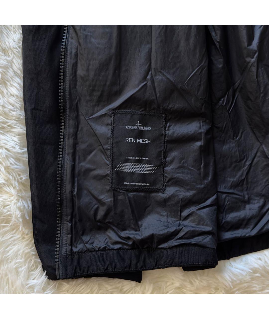 STONE ISLAND SHADOW PROJECT Черная полиамидовая куртка, фото 5