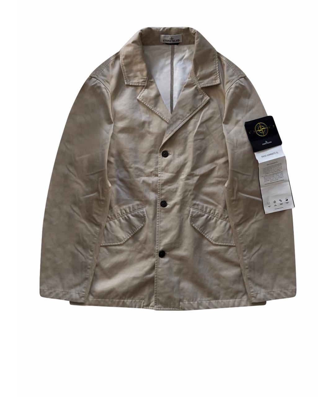 STONE ISLAND Бежевая куртка, фото 1