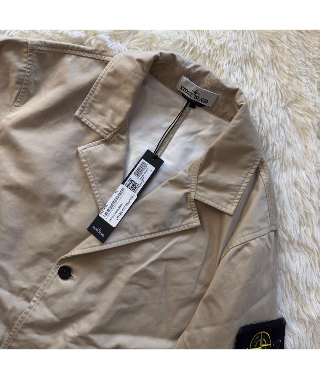 STONE ISLAND Бежевая куртка, фото 3