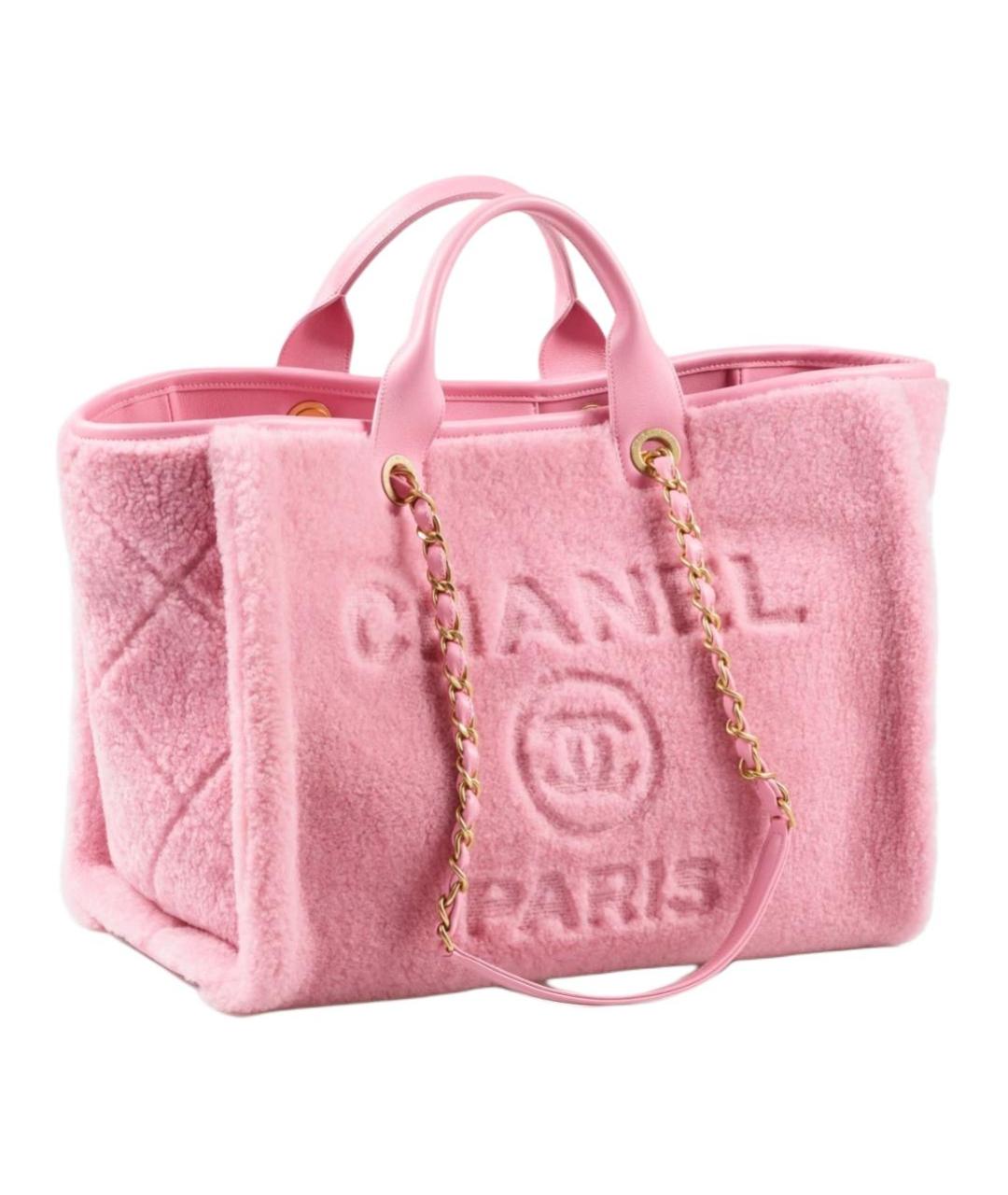 CHANEL Розовая сумка через плечо, фото 2