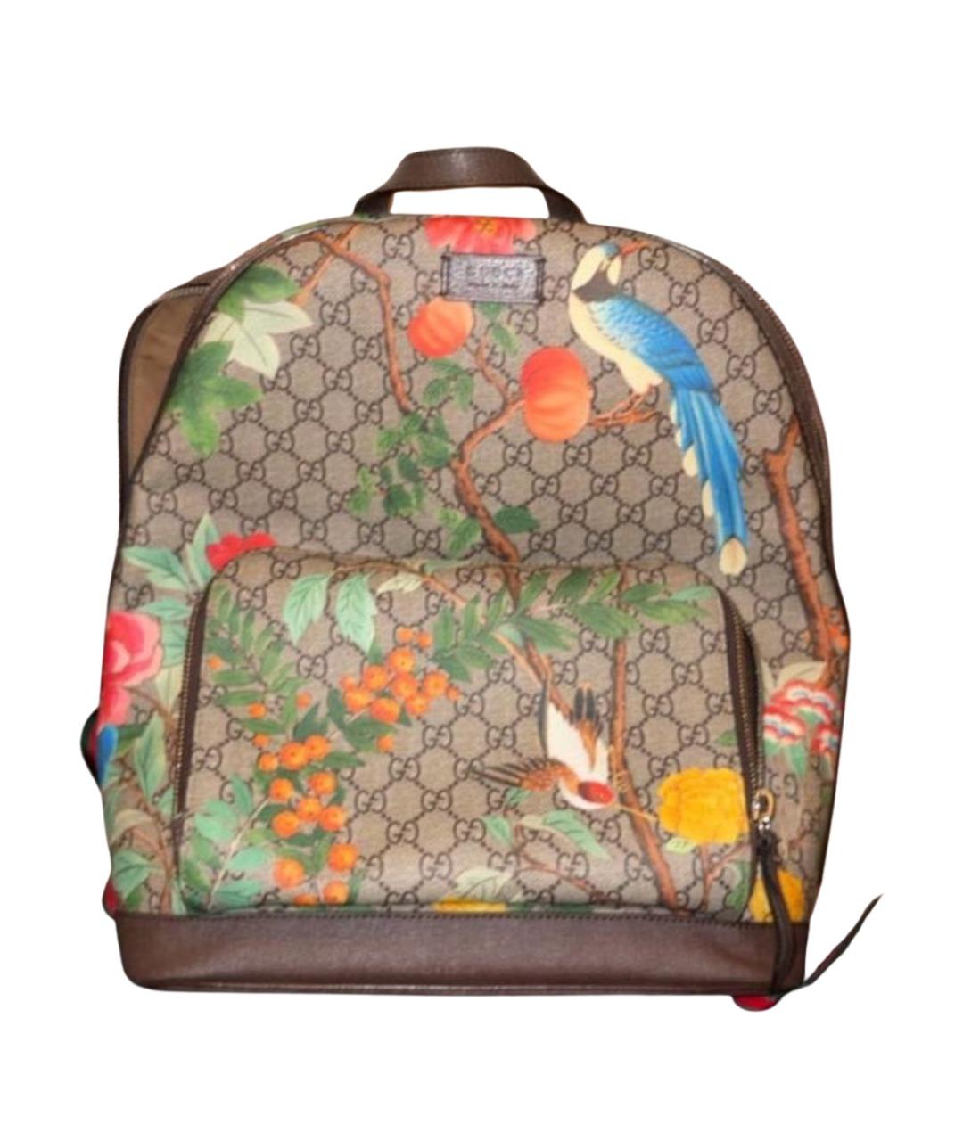 GUCCI Мульти рюкзак из канвы, фото 1
