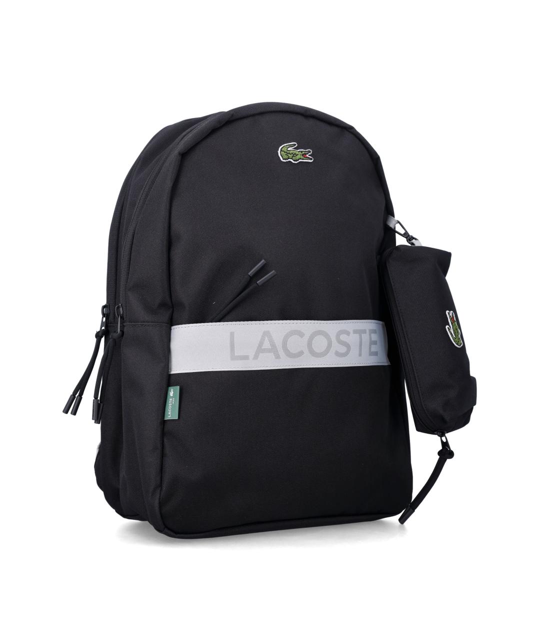 LACOSTE Черный рюкзак, фото 3