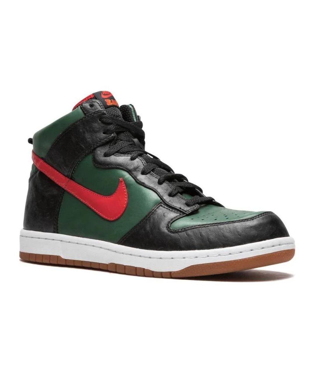NIKE Мульти кожаные низкие кроссовки / кеды, фото 3