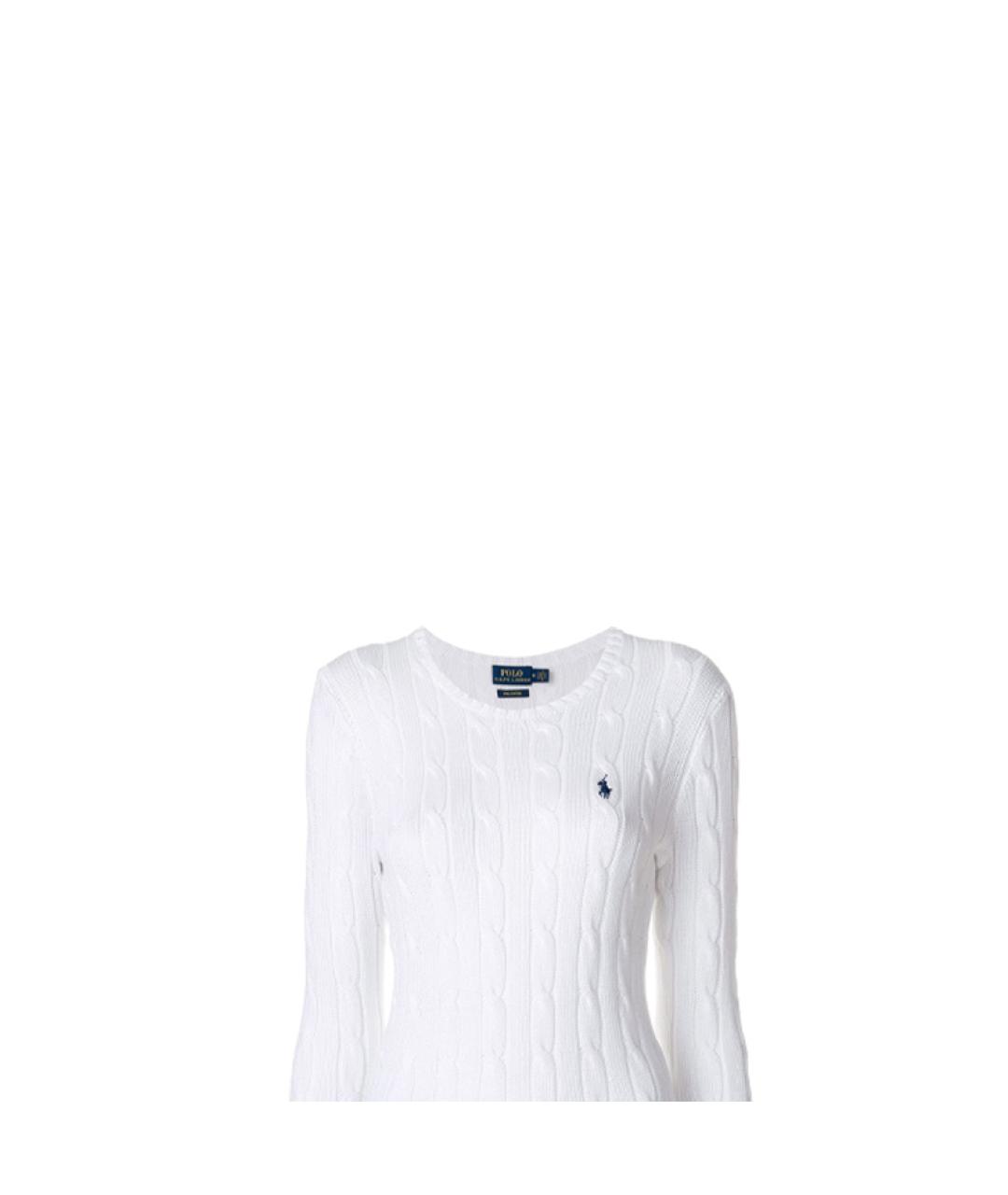 POLO RALPH LAUREN Белый джемпер / свитер, фото 5