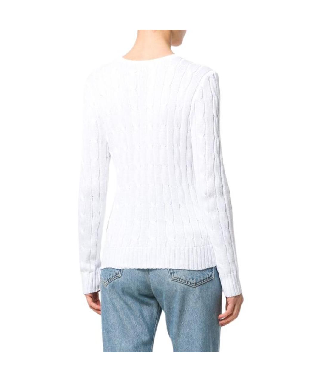 POLO RALPH LAUREN Белый джемпер / свитер, фото 3