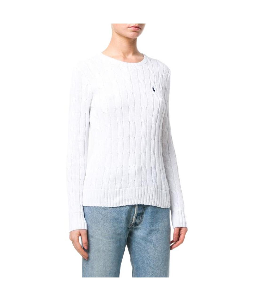 POLO RALPH LAUREN Белый джемпер / свитер, фото 4
