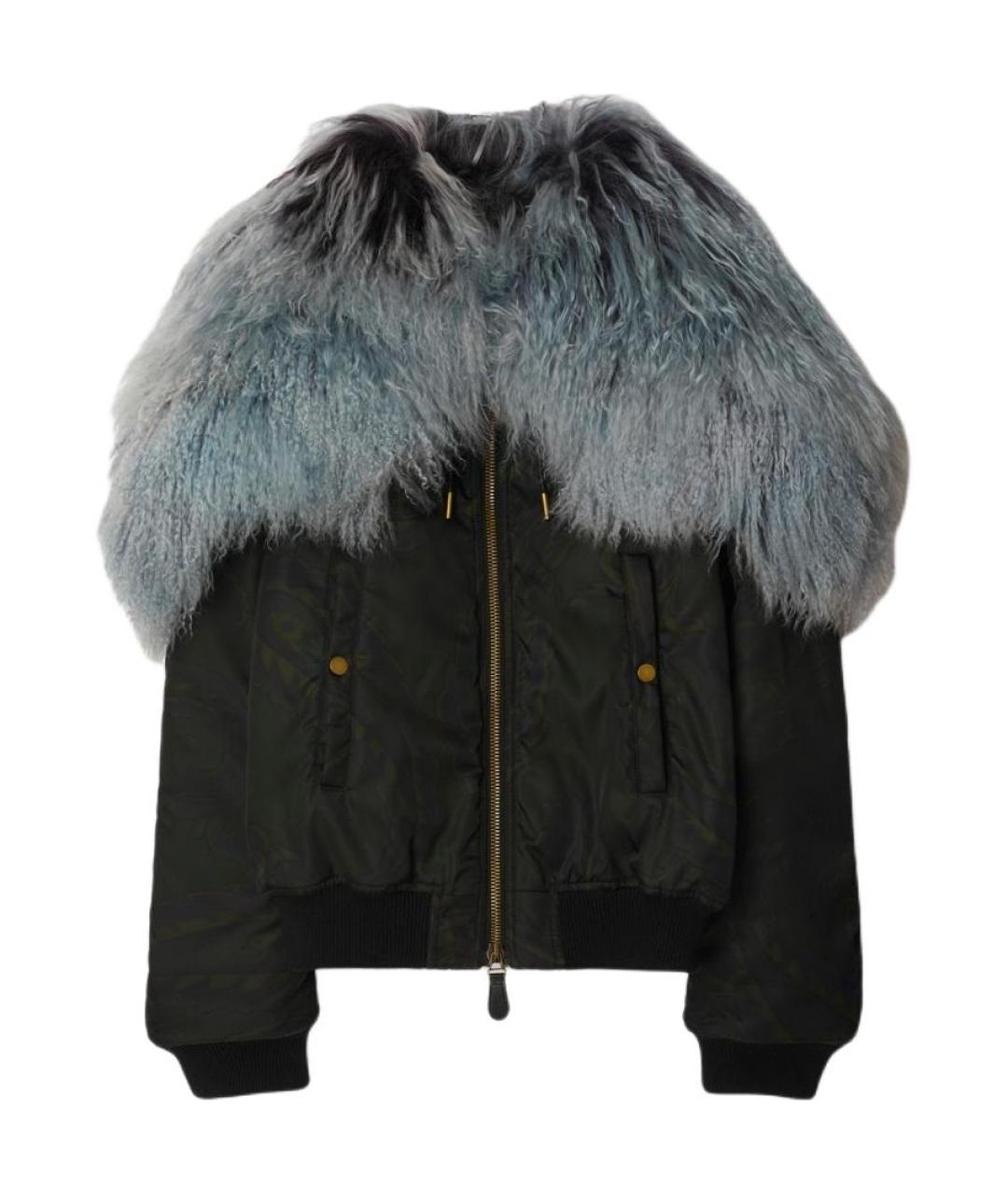 BURBERRY Черный пуховик, фото 1