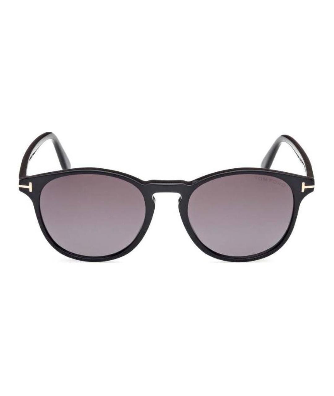 TOM FORD Черные пластиковые солнцезащитные очки, фото 2