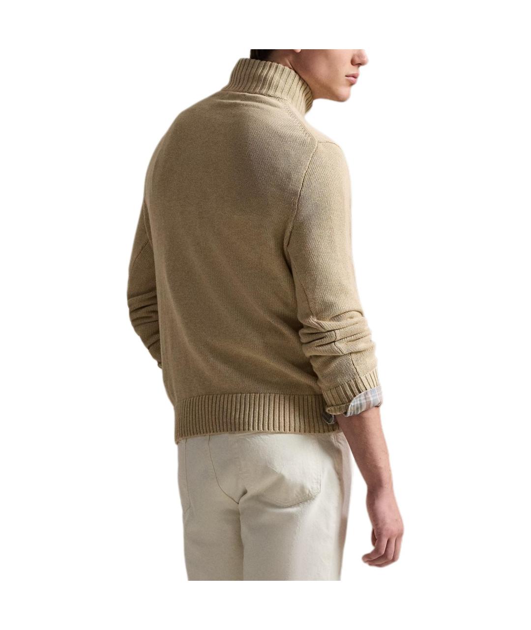 POLO RALPH LAUREN Бежевый джемпер / свитер, фото 3
