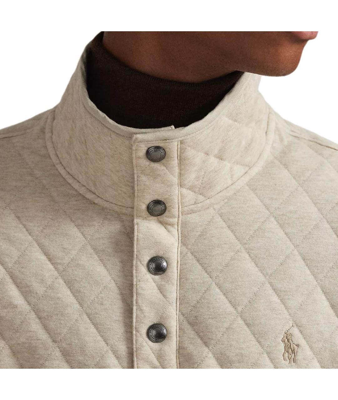 POLO RALPH LAUREN Бежевый пуховик, фото 4