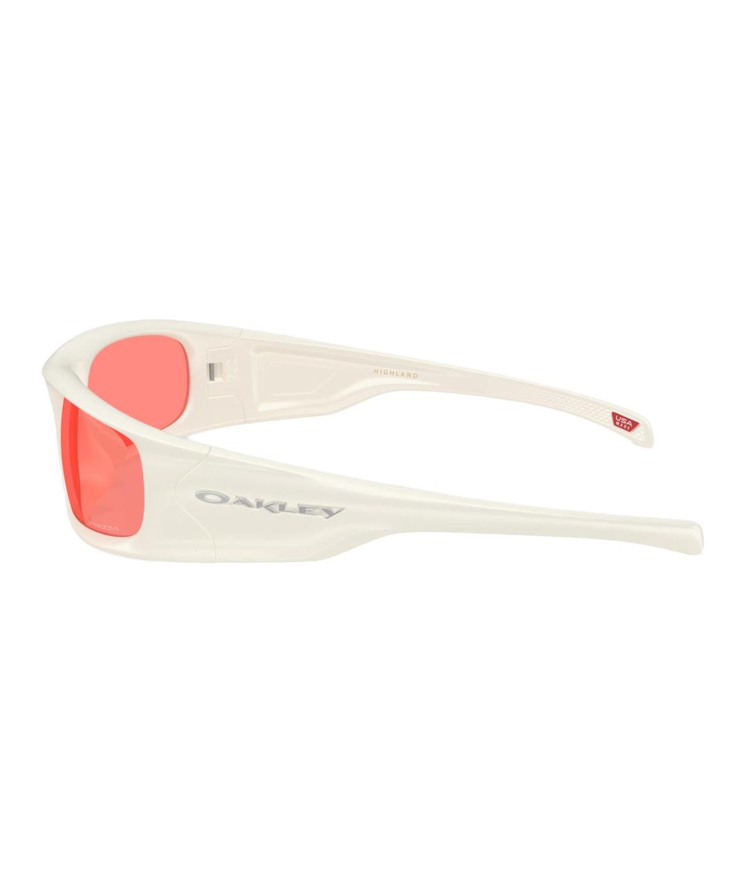 OAKLEY Серые пластиковые солнцезащитные очки, фото 3