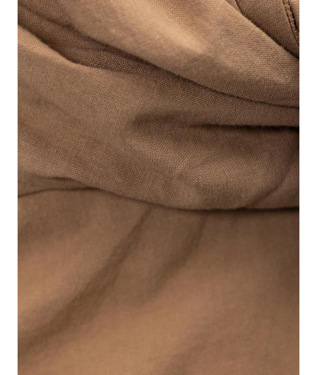 JACQUEMUS Бежевое хлопковое повседневное платье, фото 3