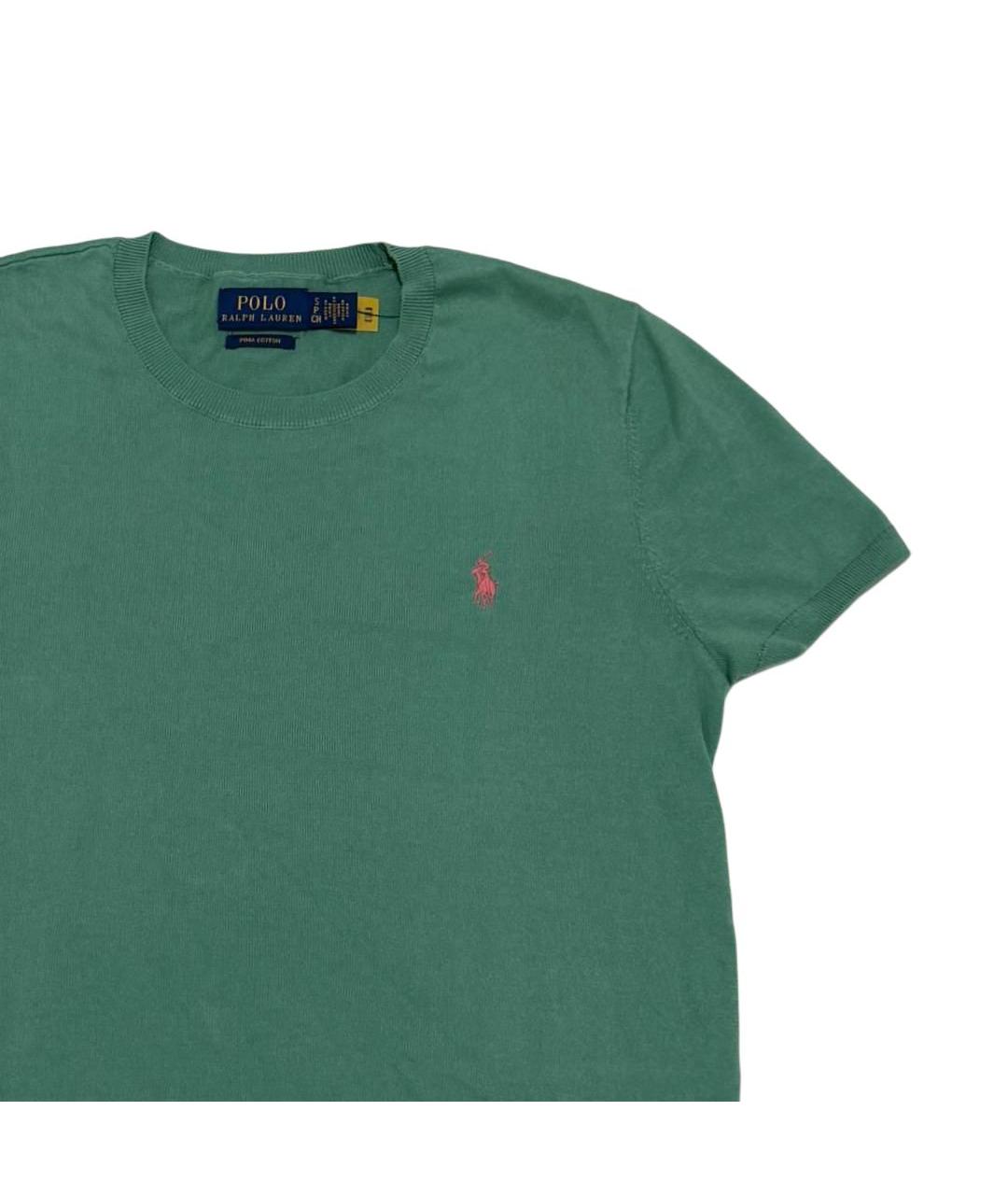 POLO RALPH LAUREN Зеленый джемпер / свитер, фото 3