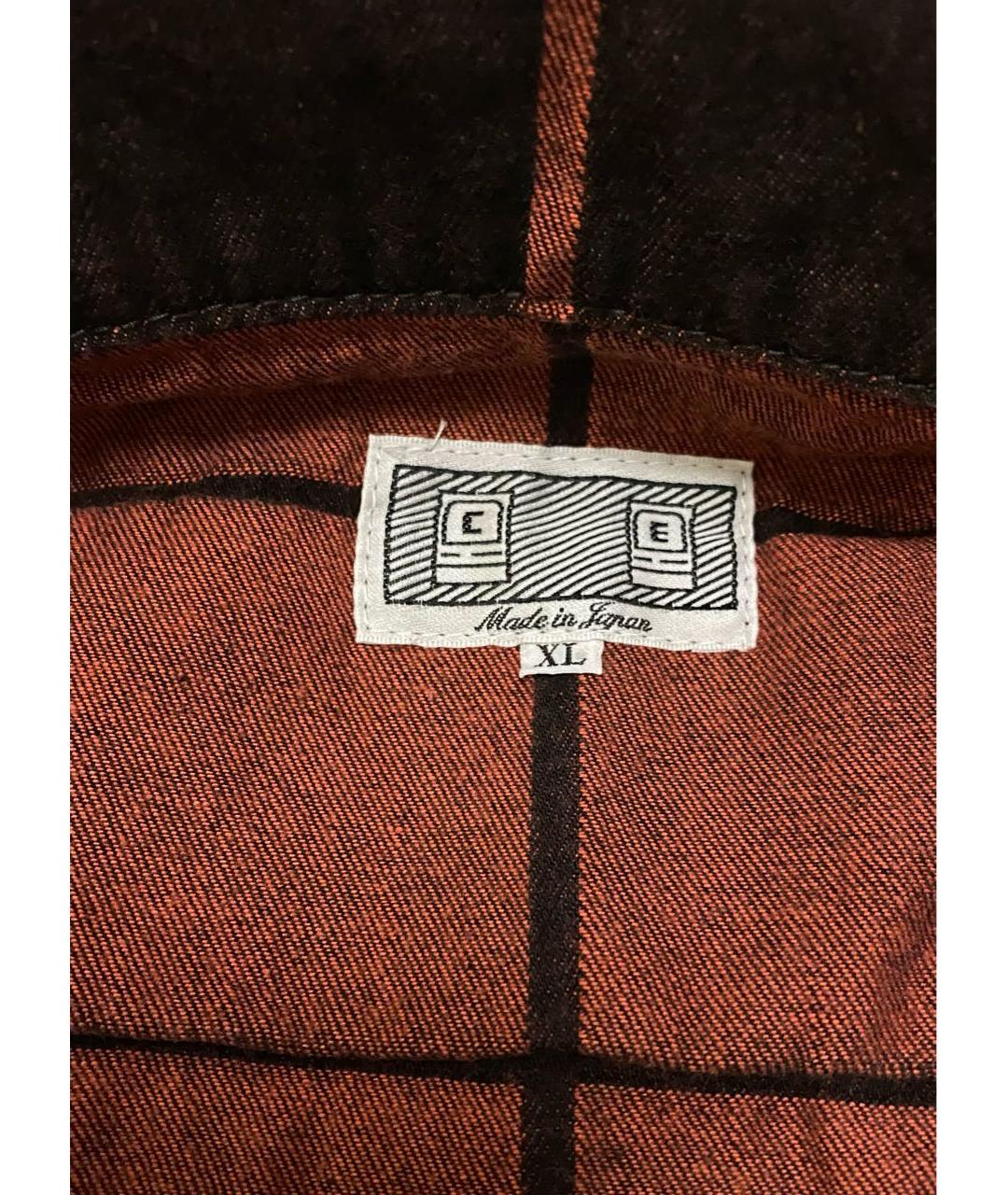 CAV EMPT Коричневая хлопковая куртка, фото 4