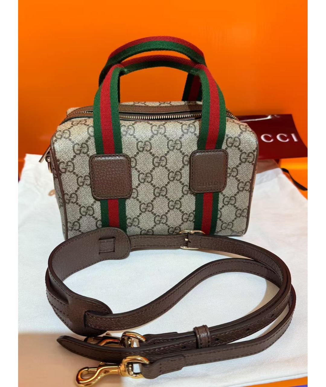 GUCCI Коричневая сумка через плечо, фото 2