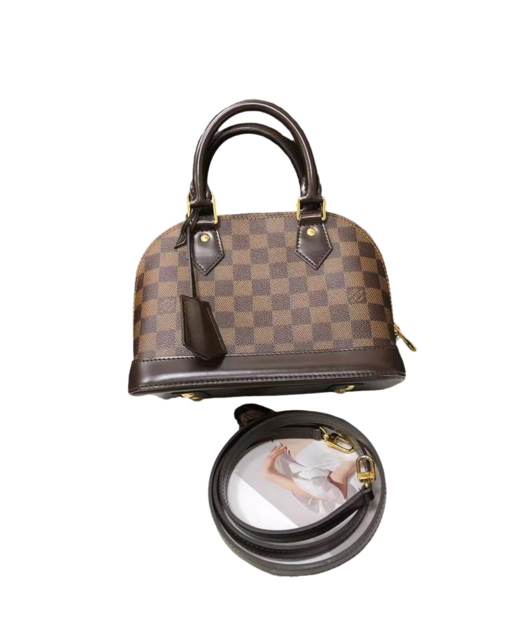 LOUIS VUITTON Коричневая сумка через плечо, фото 7