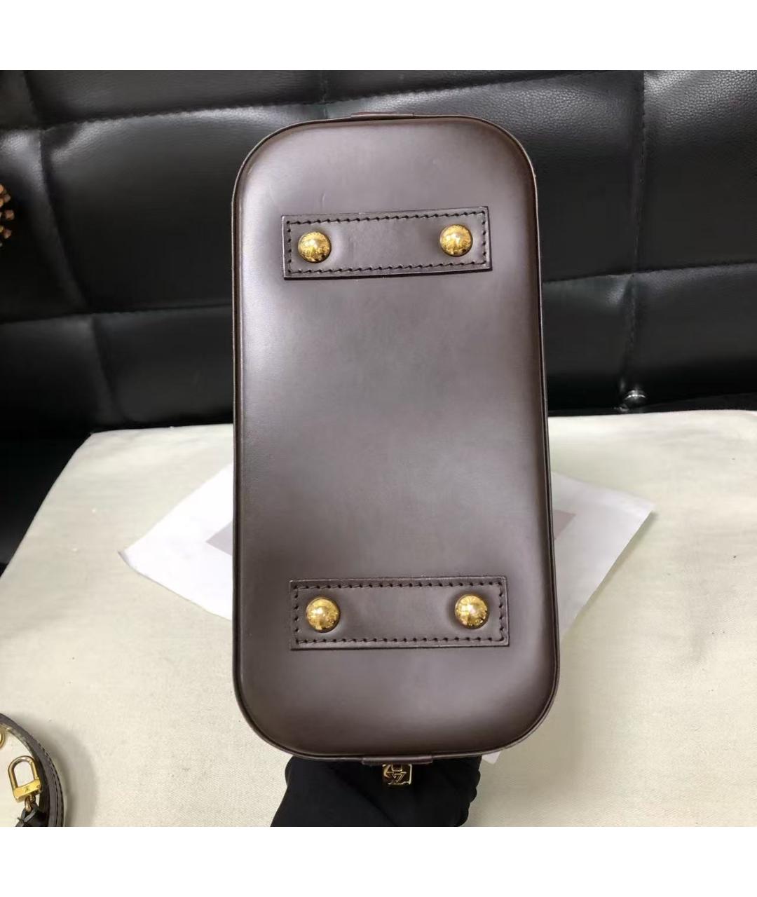 LOUIS VUITTON Коричневая сумка через плечо, фото 5
