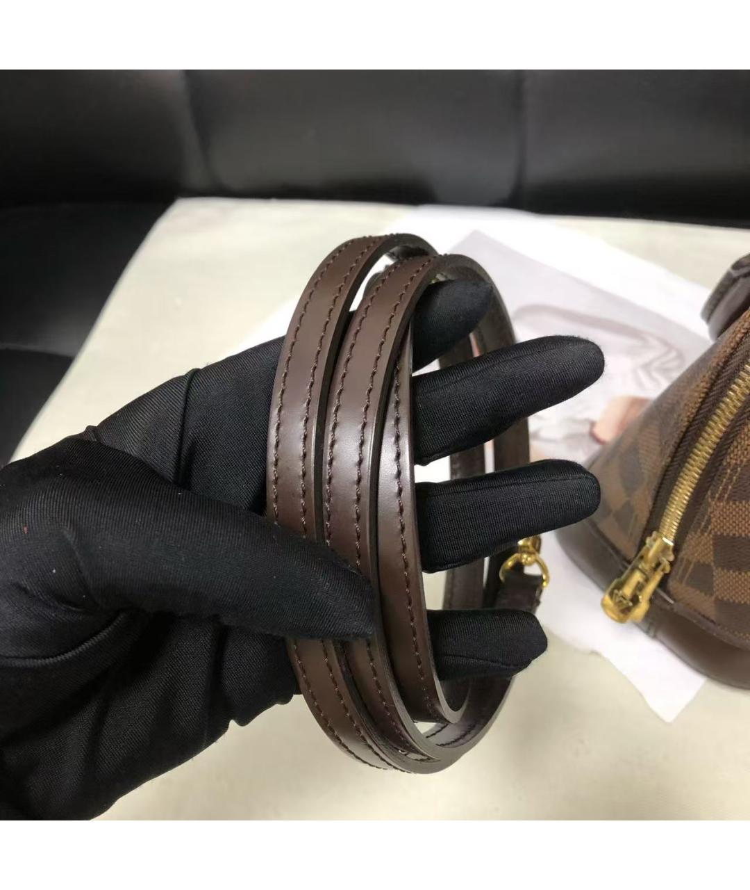 LOUIS VUITTON Коричневая сумка через плечо, фото 6