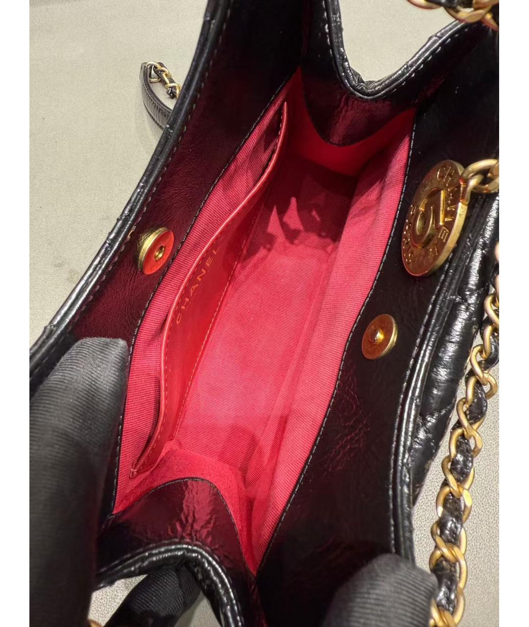 CHANEL Черная сумка через плечо, фото 8