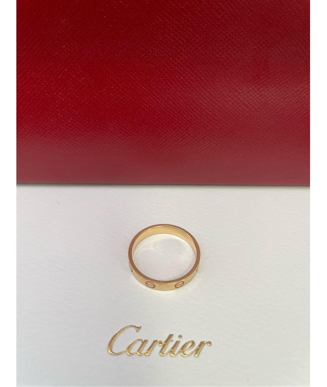 CARTIER Золотое кольцо из розового золота, фото 4