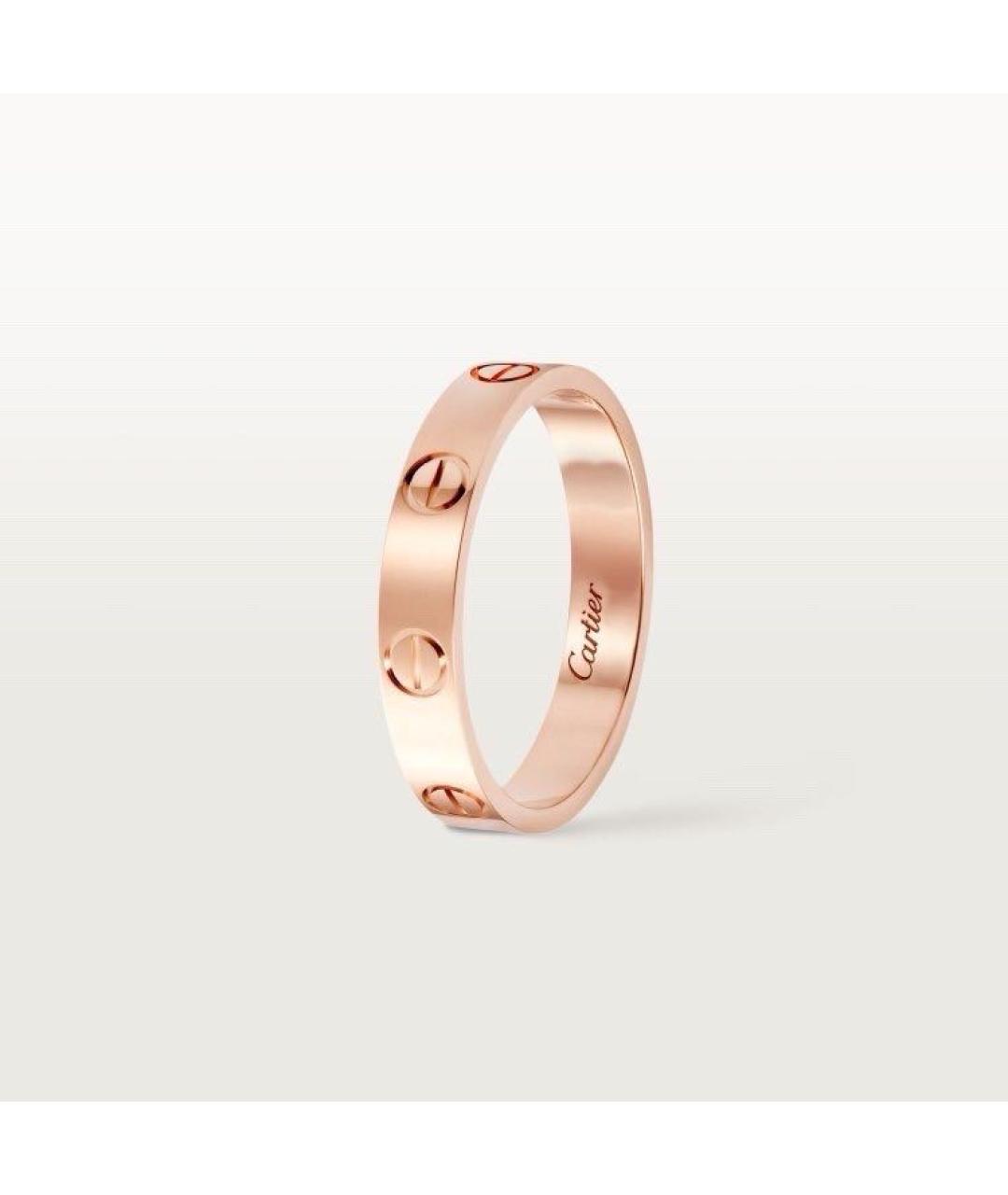 CARTIER Золотое кольцо из розового золота, фото 9