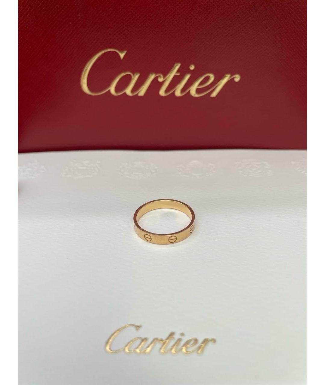 CARTIER Золотое кольцо из розового золота, фото 6