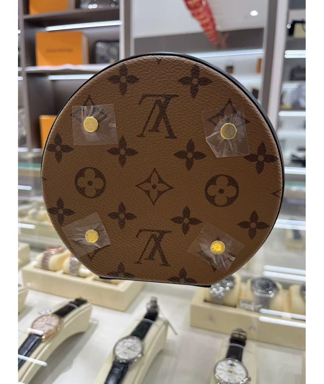 LOUIS VUITTON Коричневая сумка через плечо, фото 4