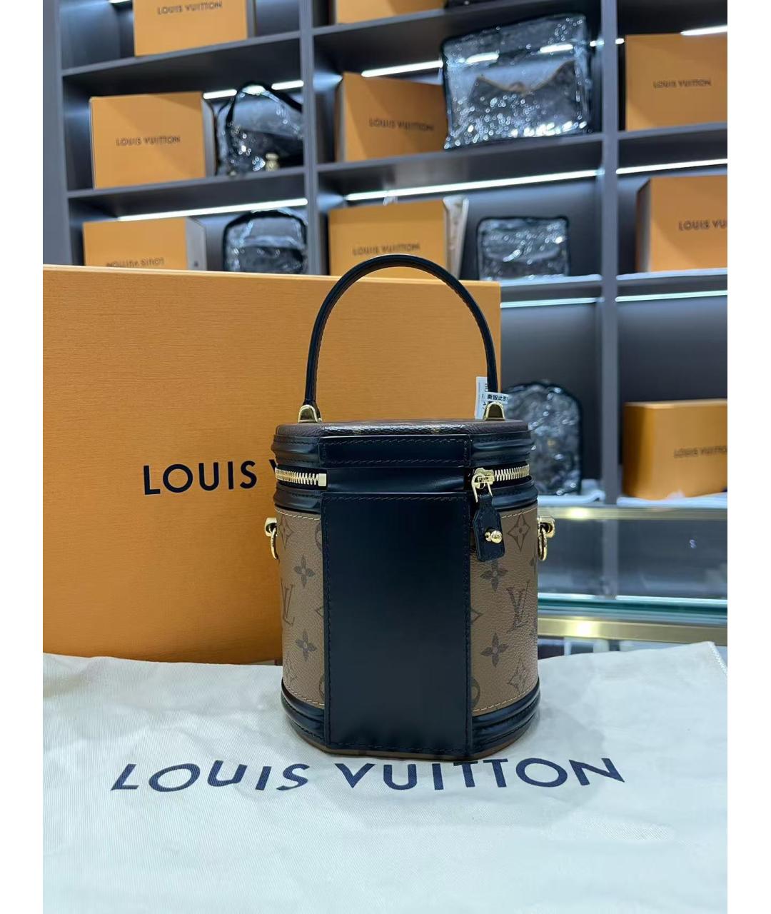 LOUIS VUITTON Коричневая сумка через плечо, фото 3