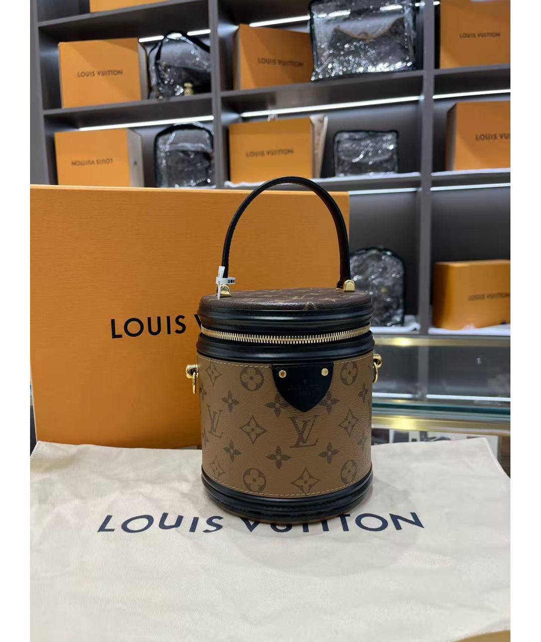 LOUIS VUITTON Коричневая сумка через плечо, фото 2