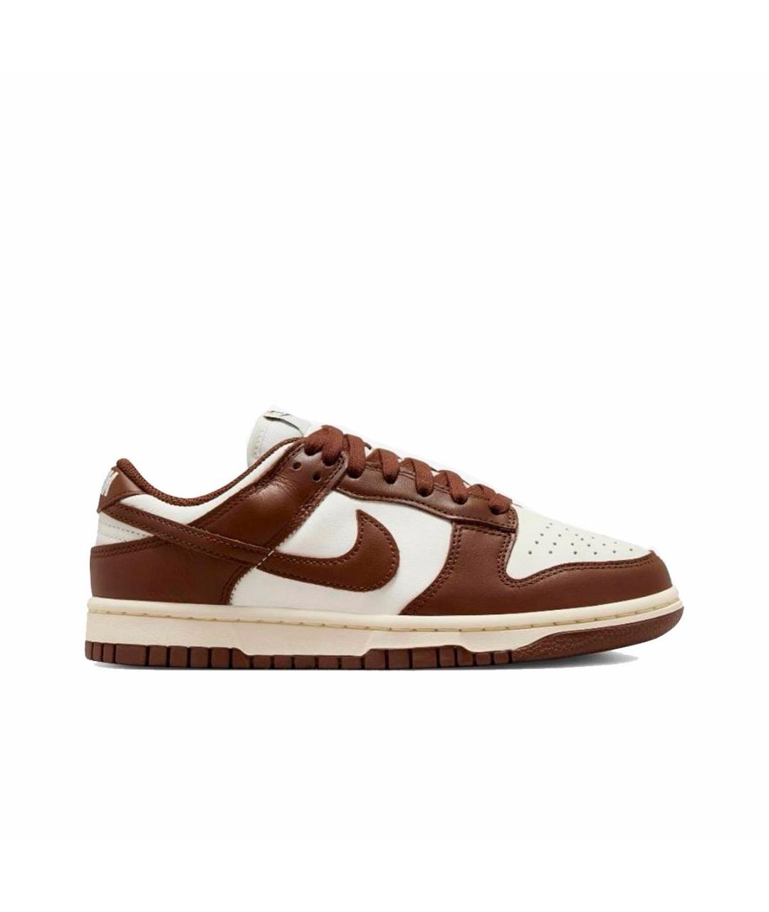 NIKE Коричневые кожаные кроссовки, фото 6