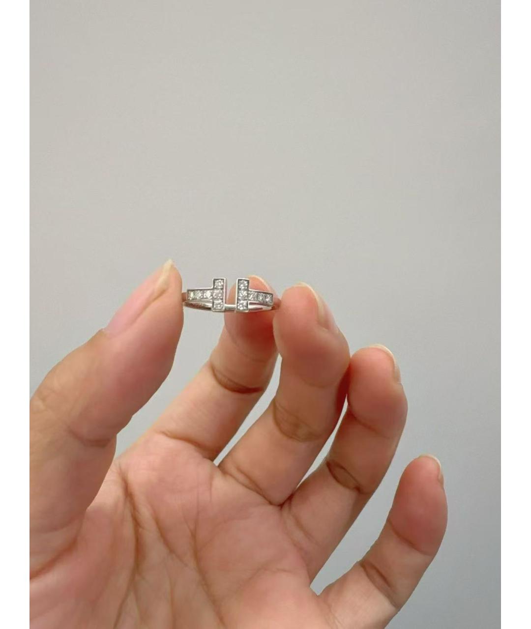 TIFFANY&CO Серебряное кольцо из белого золота, фото 3