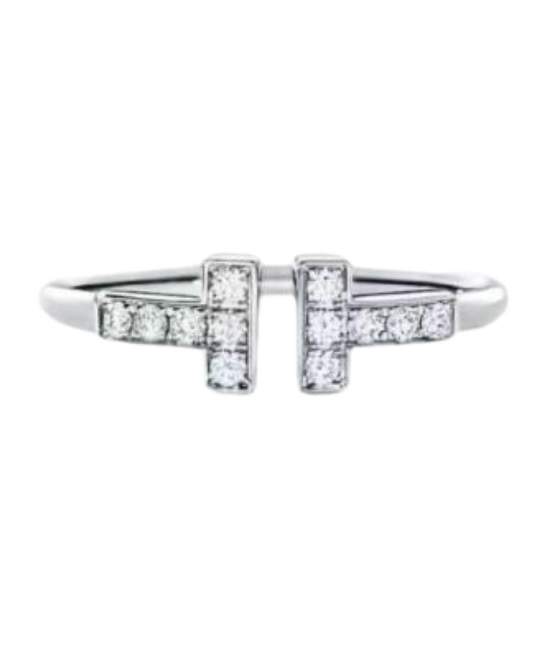 TIFFANY&CO Серебряное кольцо из белого золота, фото 1