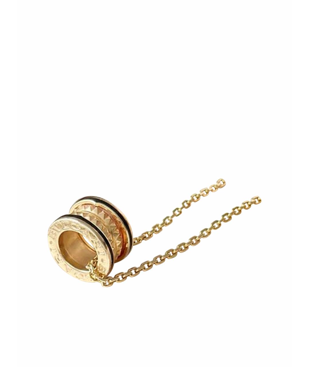 BVLGARI Золотая подвеска из розового золота, фото 1