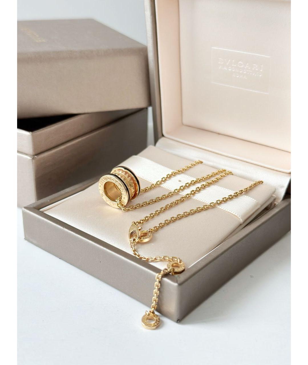 BVLGARI Золотая подвеска из розового золота, фото 6