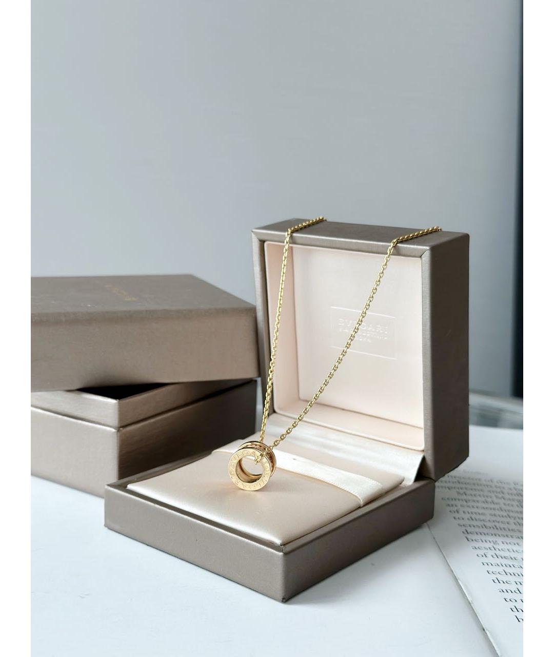 BVLGARI Золотая подвеска из розового золота, фото 3