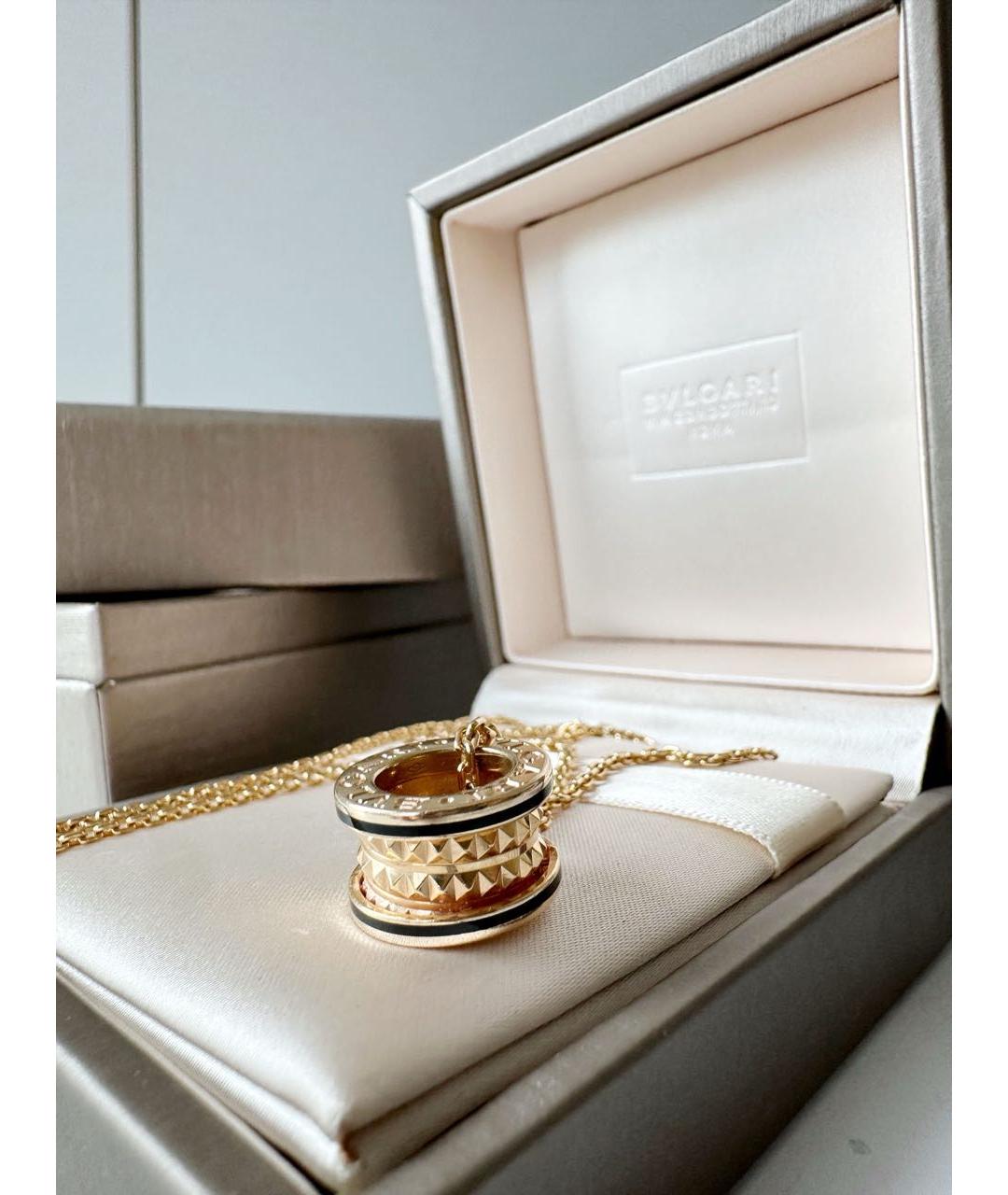 BVLGARI Золотая подвеска из розового золота, фото 2