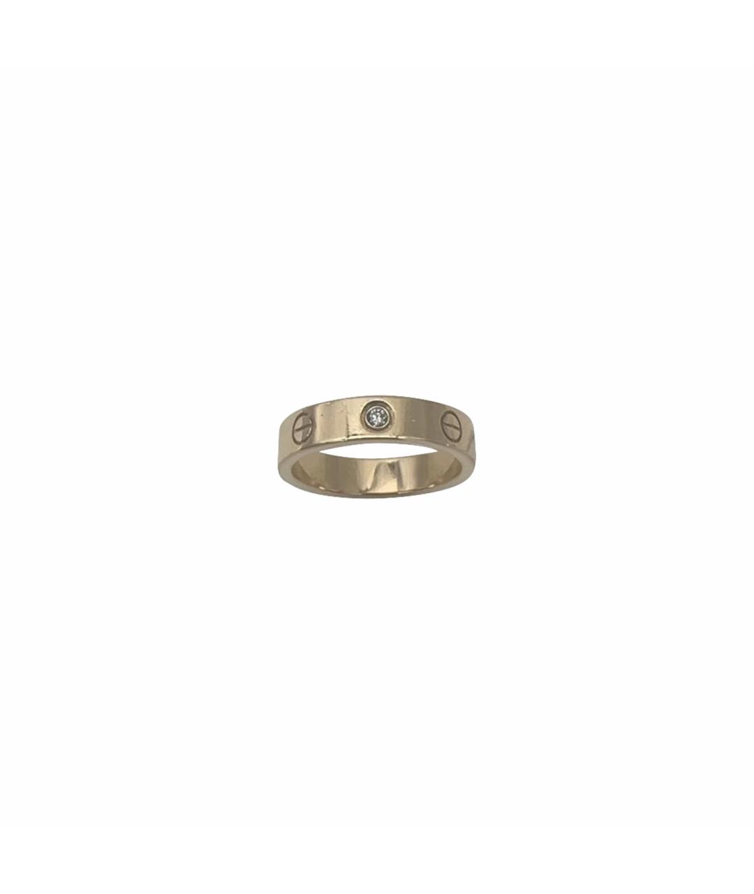 CARTIER Золотое кольцо из розового золота, фото 1
