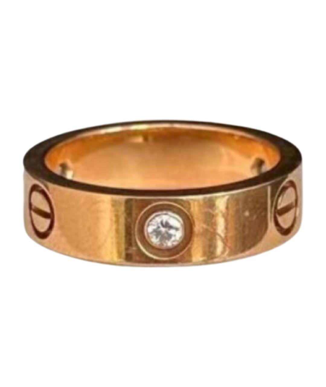CARTIER Золотое кольцо из розового золота, фото 1