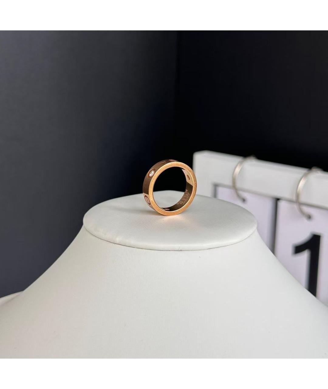 CARTIER Золотое кольцо из розового золота, фото 5