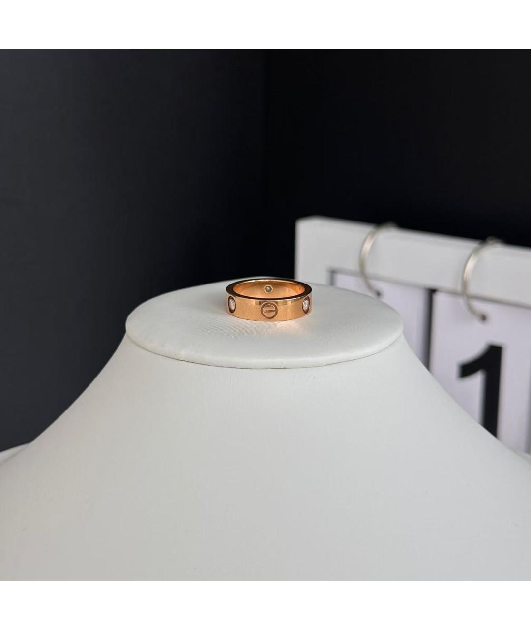 CARTIER Золотое кольцо из розового золота, фото 2