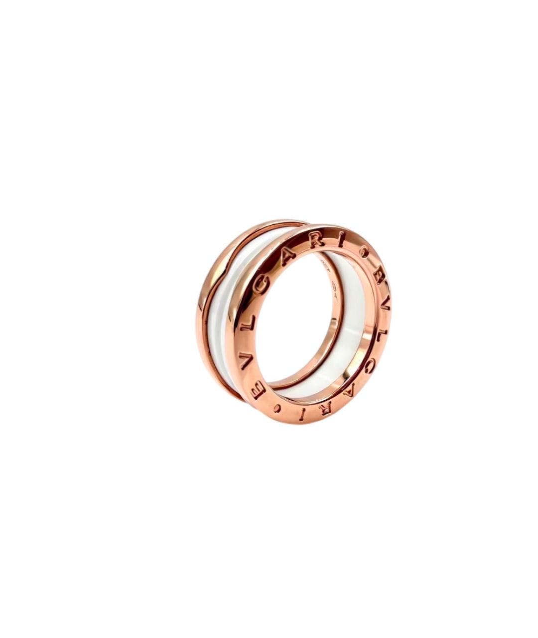 BVLGARI Золотое кольцо из розового золота, фото 5