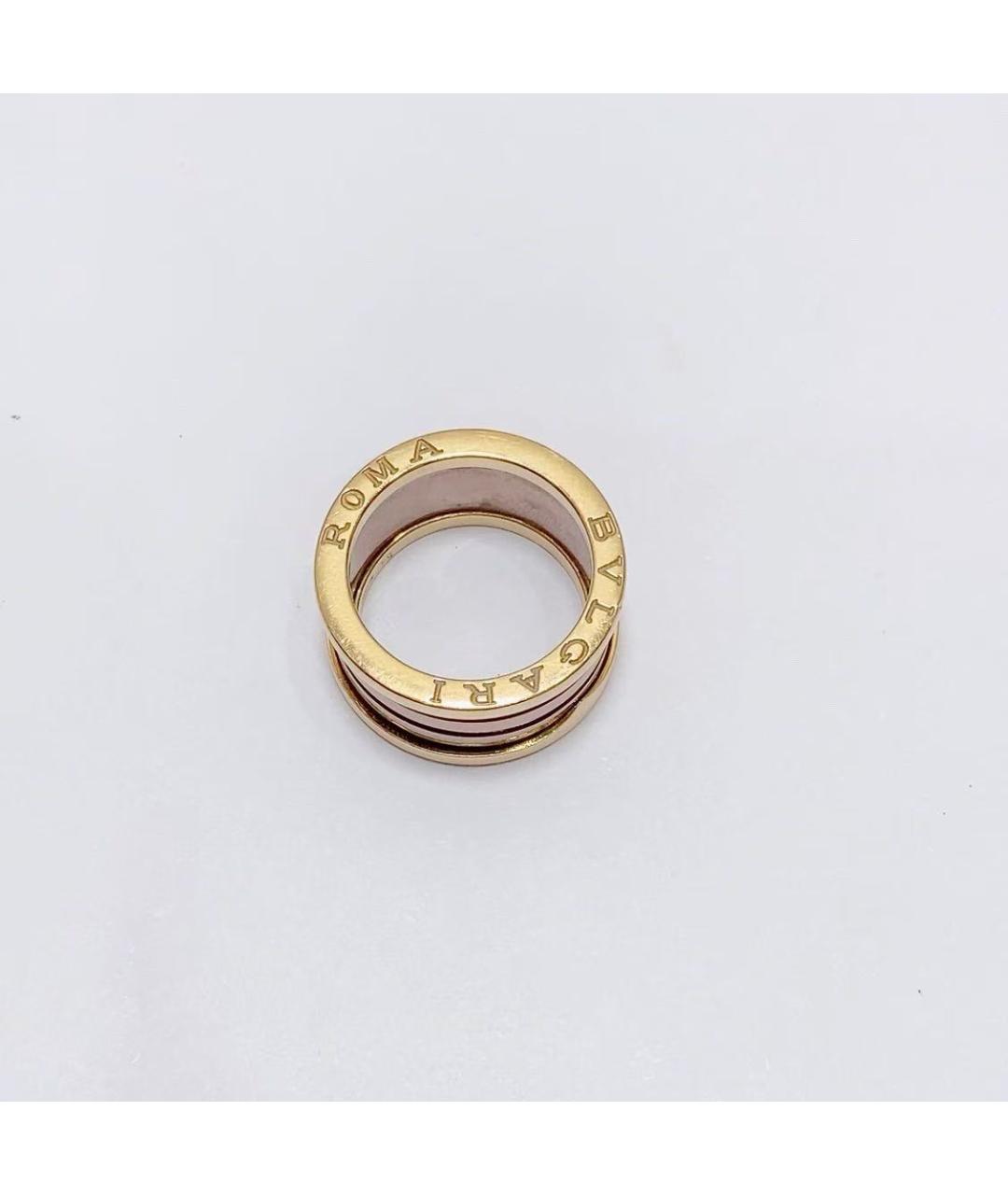 BVLGARI Коричневое кольцо из розового золота, фото 4