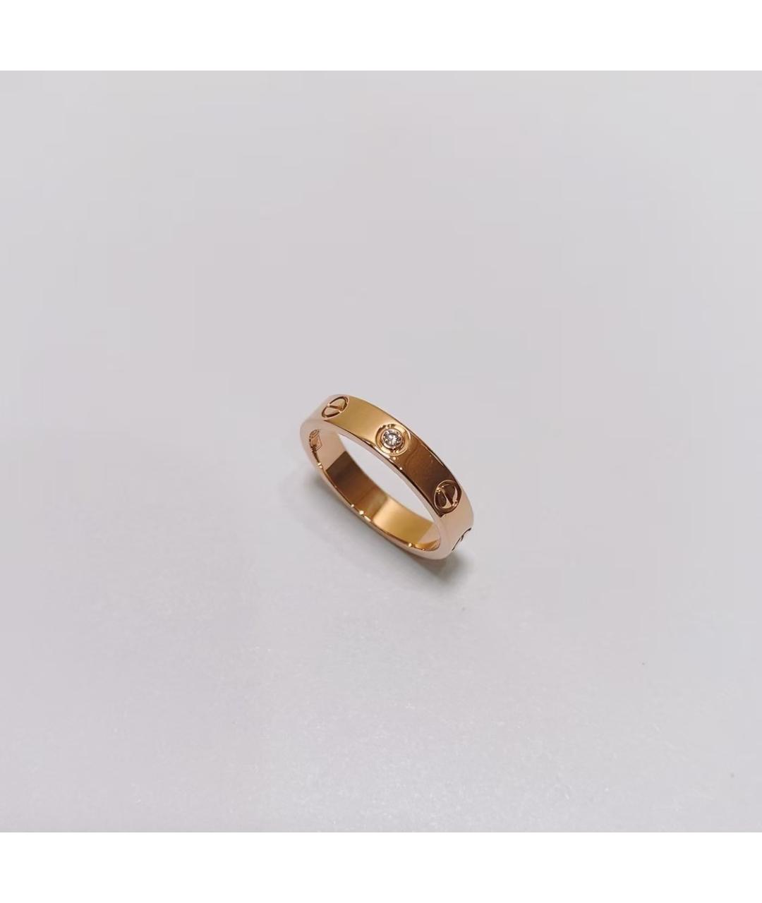 CARTIER Золотое кольцо из розового золота, фото 3