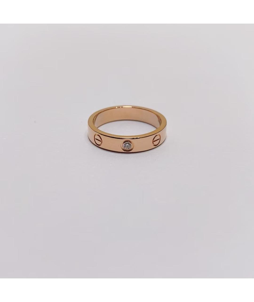 CARTIER Золотое кольцо из розового золота, фото 2