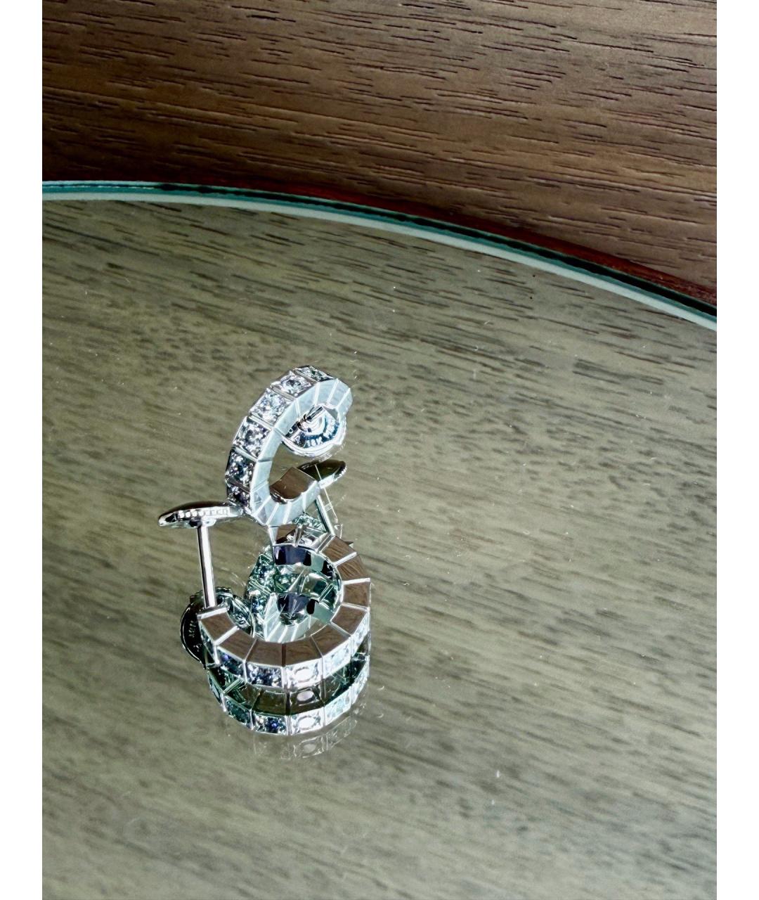 CARTIER Серебряные серьги из белого золота, фото 3